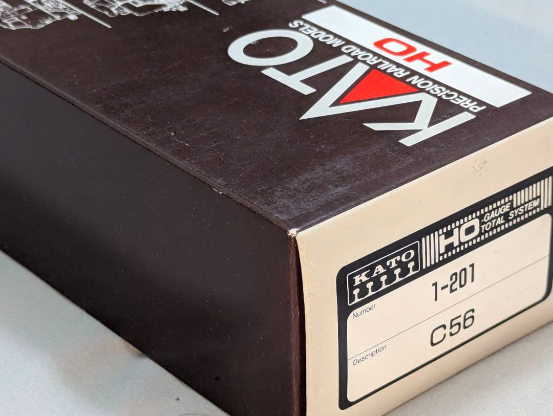 KATO　C56　蒸気機関車　【1-201】　HOゲージ　パーツ取付済み