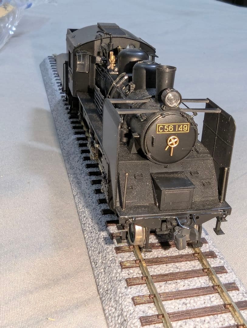 KATO　C56　蒸気機関車　【1-201】　HOゲージ　パーツ取付済み