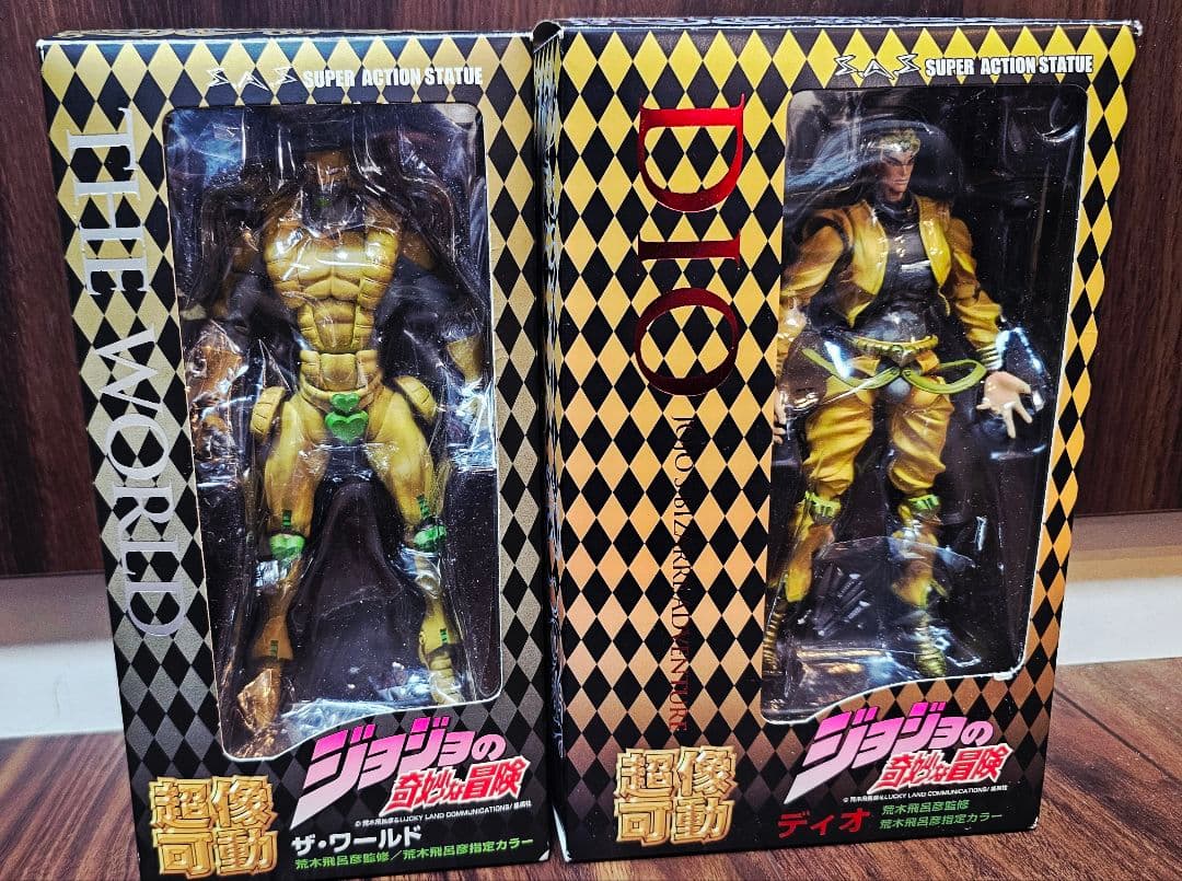 超像可動 ジョジョの奇妙な冒険 第三部　【DIO】&【ザ・ワールド】