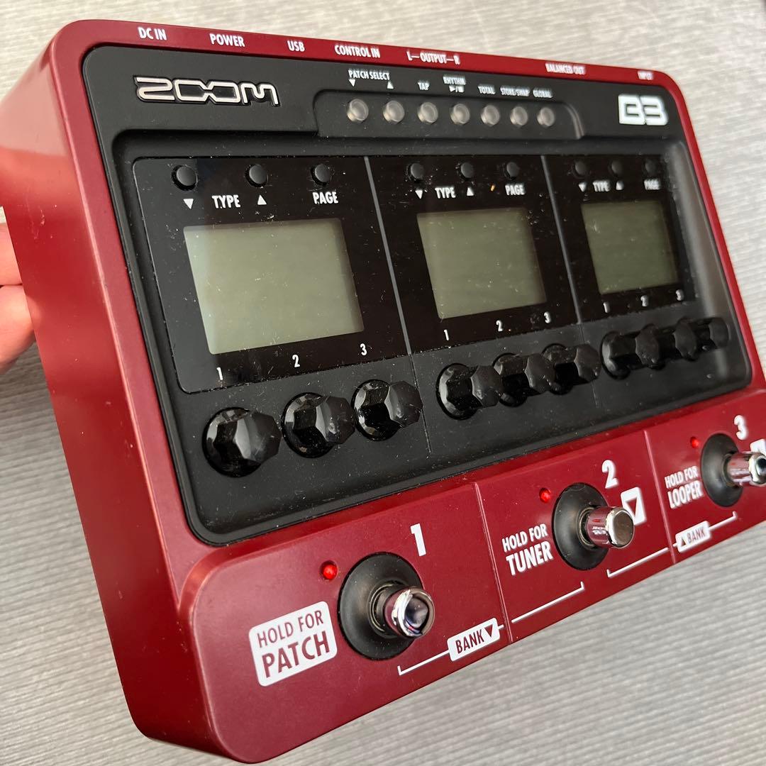 ZOOM B3 マルチエフェクター ベース