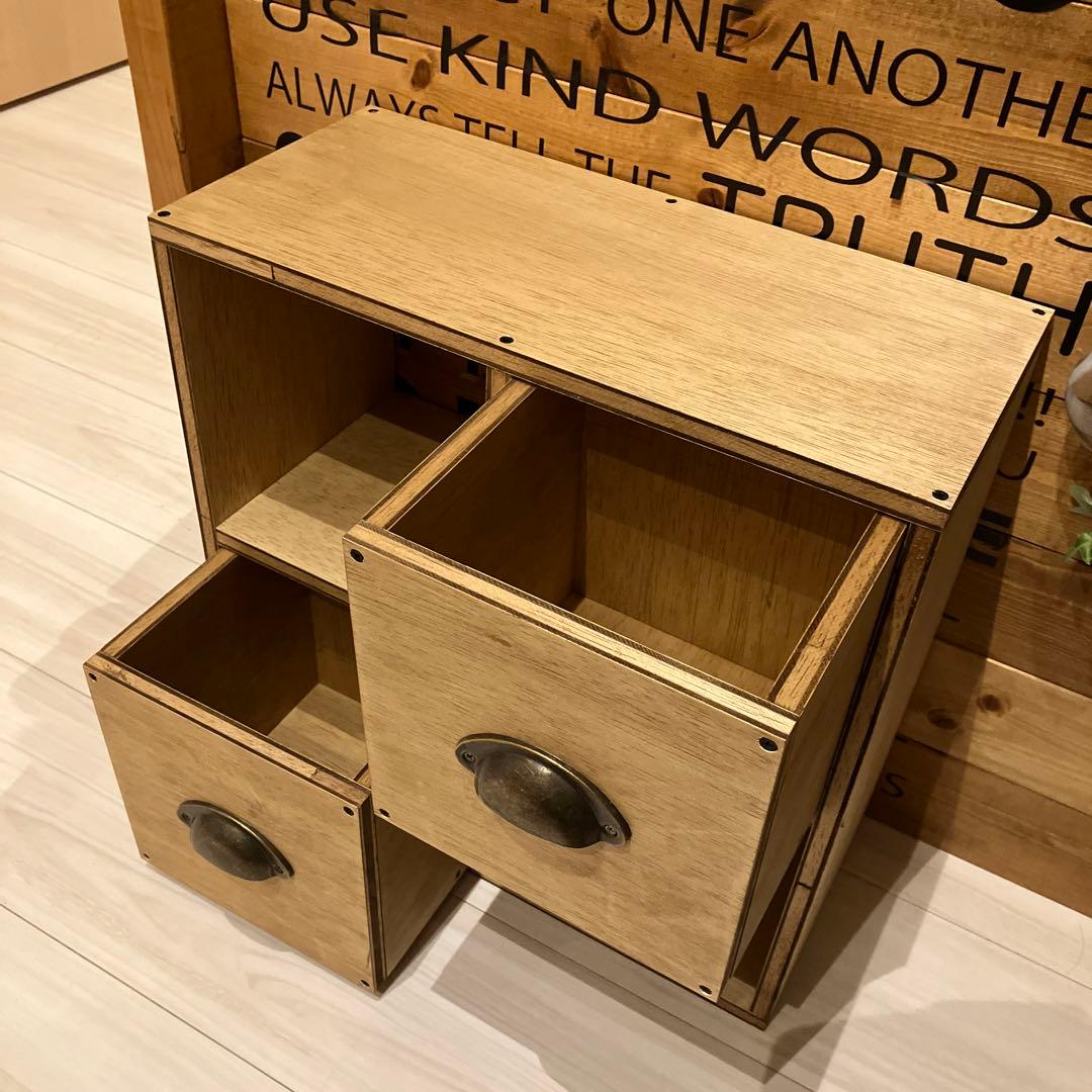 セッちゃんさん専用　飾り棚　アンティーク　ハンドメイド　木製　シェルフ　背板取付