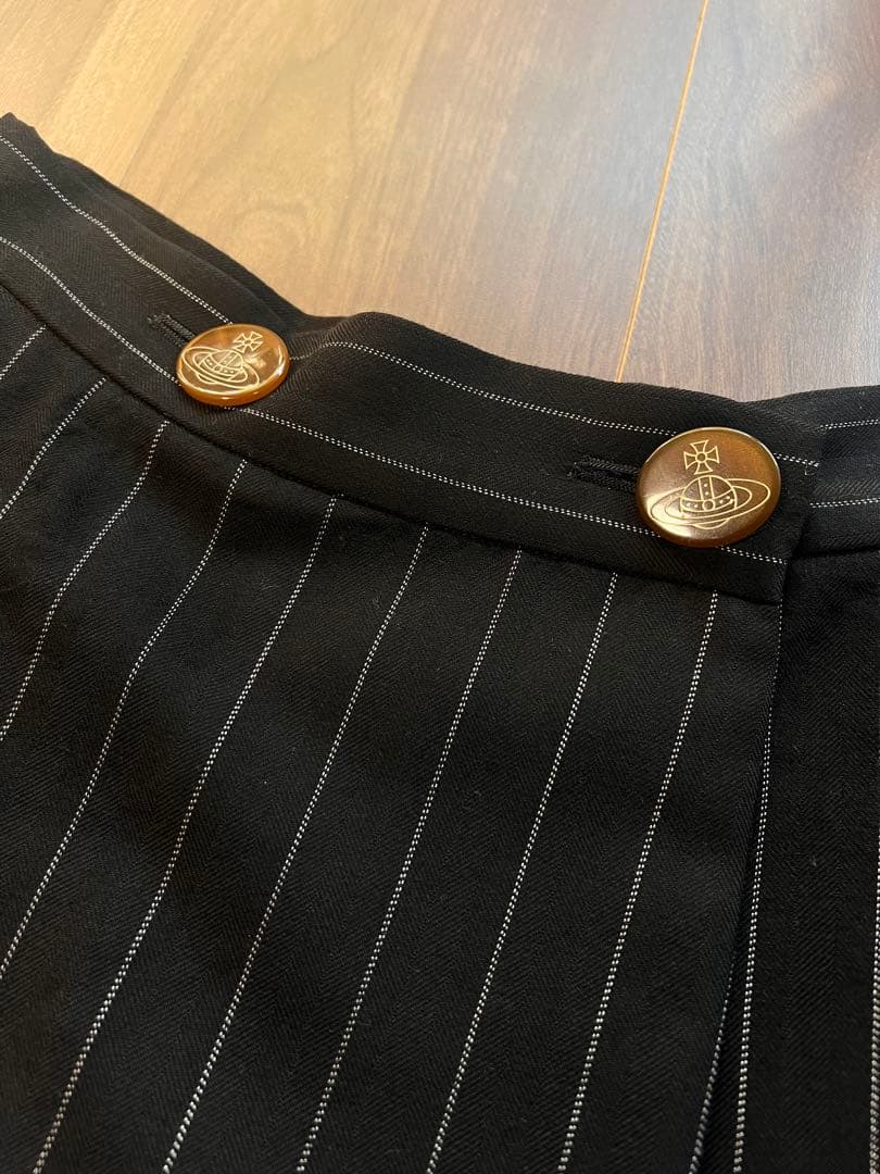 vivienne westwood ラップスカート 2 ストライプ