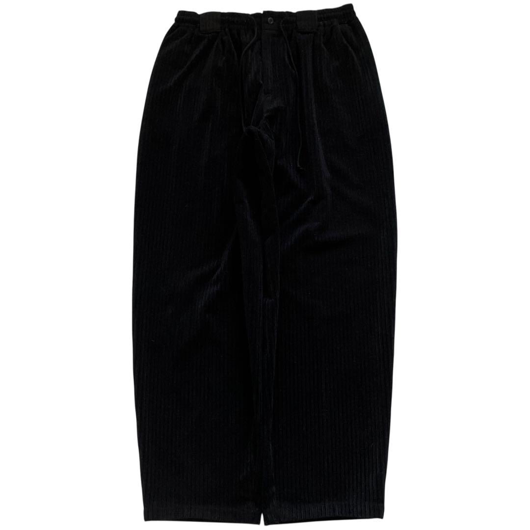 特大サイズ 90s ブラックコーデュロイセットアップ 上下 B系HIPHOP