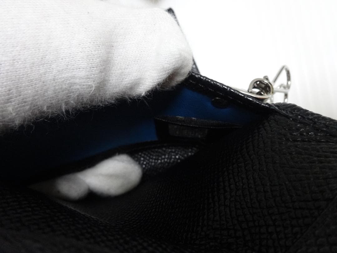 新品★ブルガリ【BVLGARI】男女兼用★６連キーケース★黒★特価品★送料込