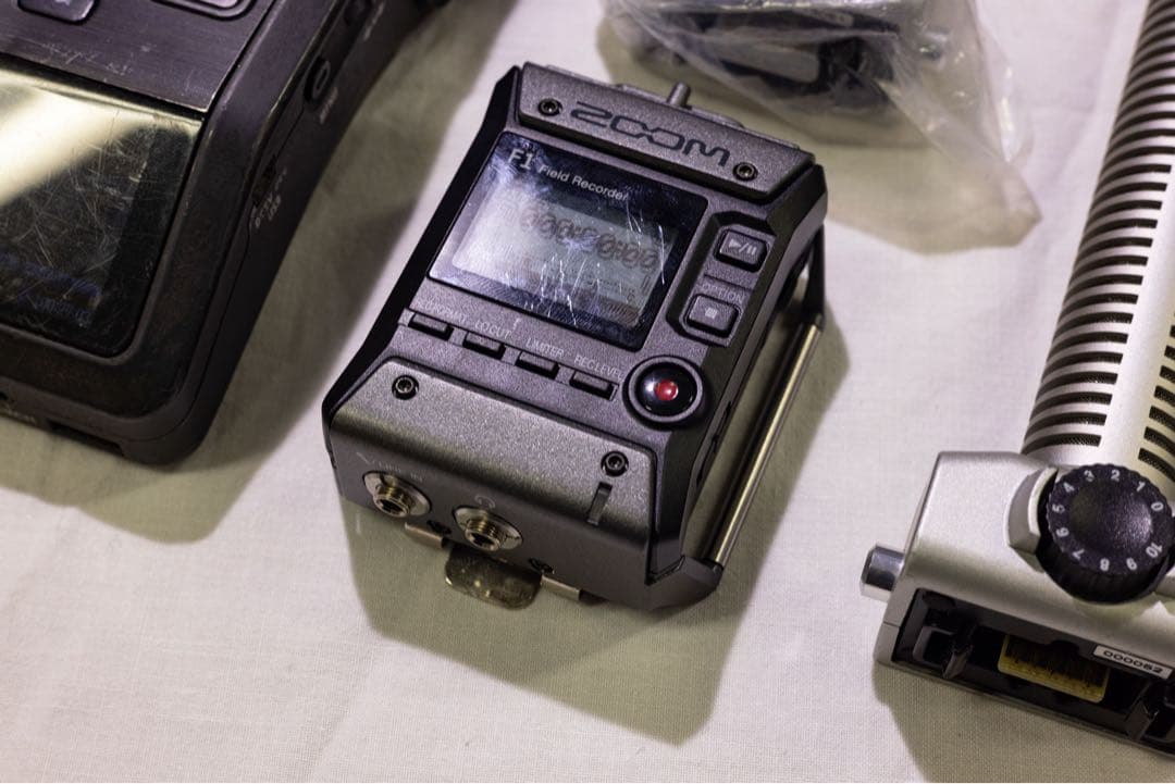 ZOOM F1 レコーダー セット H6はジャンク
