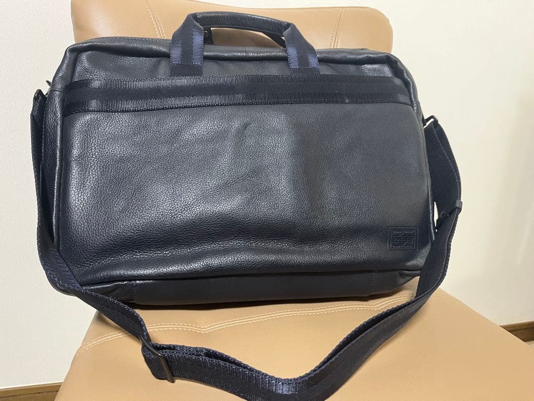 Bikko 【美品】ポーター レザー 3WAYビジネスバッグ