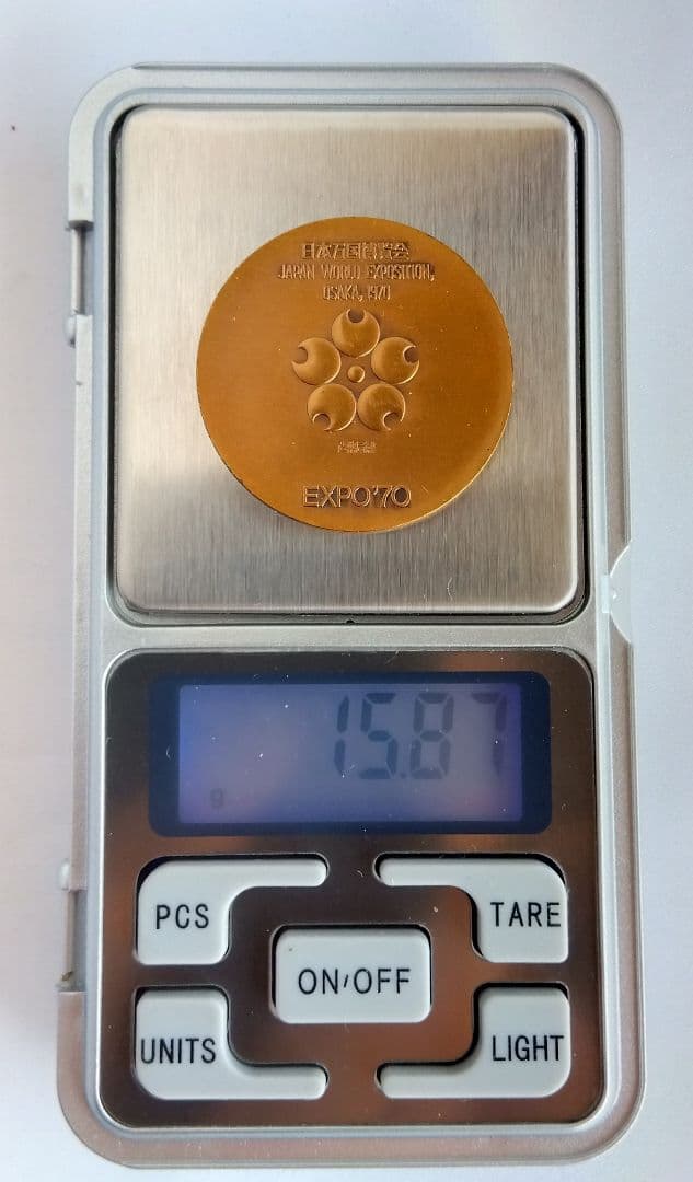 EXPO70記念シルバー925メダル銅メダルセット　オリジナルケース　造幣局製印