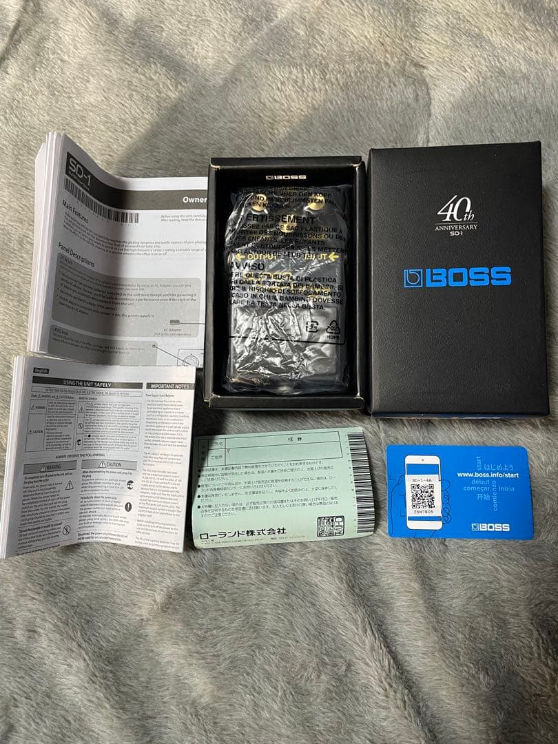 ギター BOSS SD-1-4A 40th Anniversary