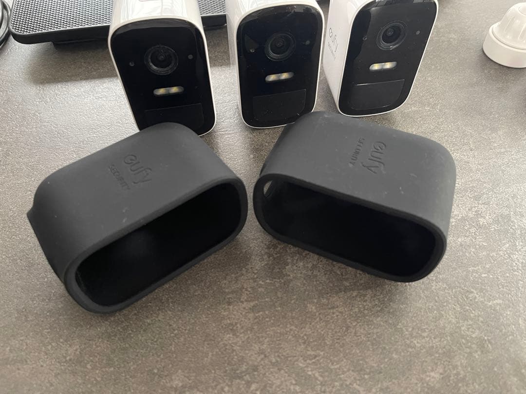 eufy Security 2C ワイヤレスカメラ 3台セット ソーラーパネル