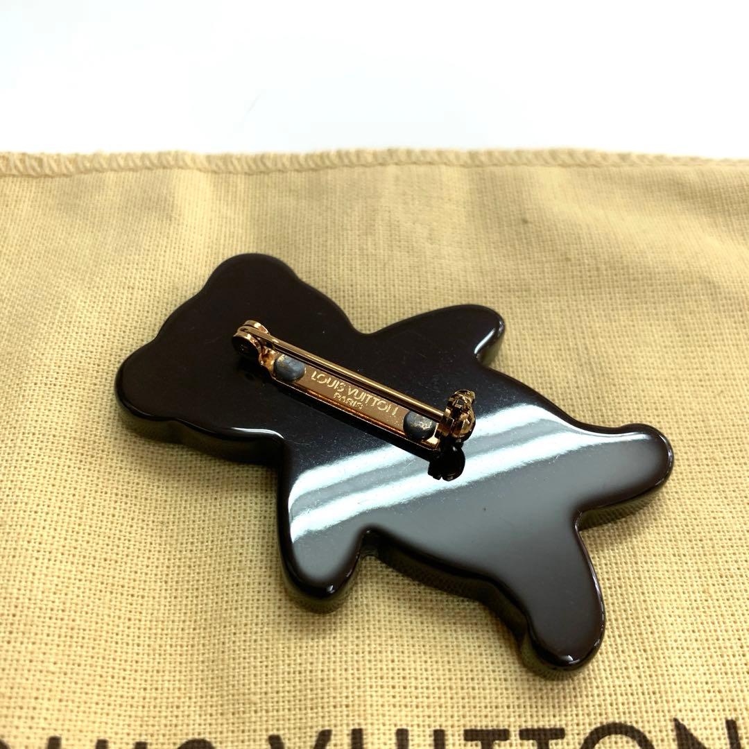 ヴィトン　ブローチ　くま　クマ　熊　ベア　モノグラム　新品