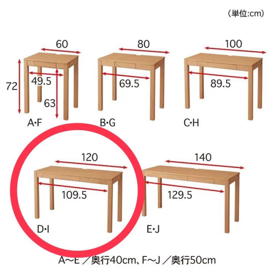 【美品】ベルメゾン 省スペースパソコンデスク 「 ナチュラル 」