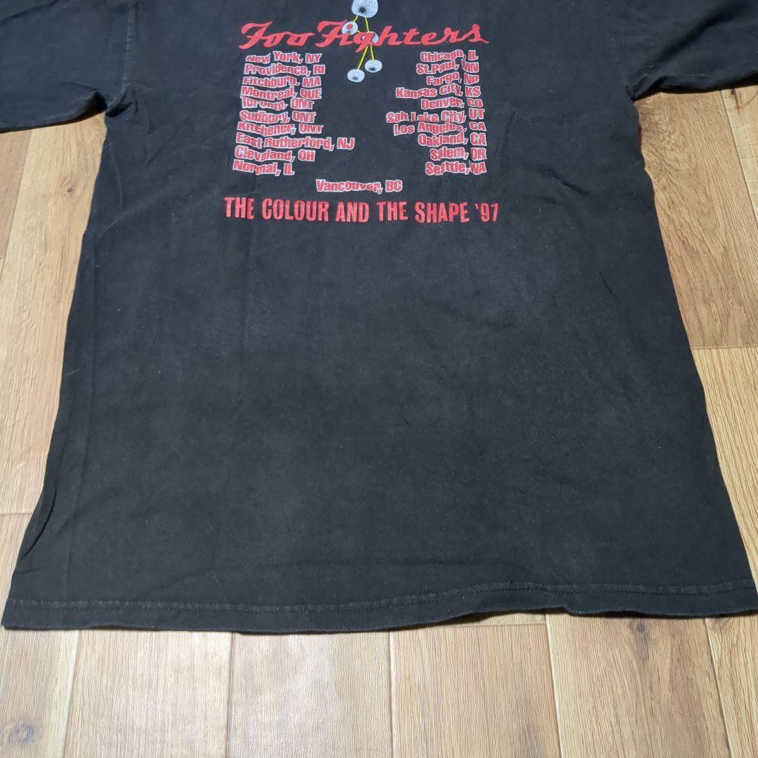 Foo Fighters　’97 ツアーTシャツ　BLK