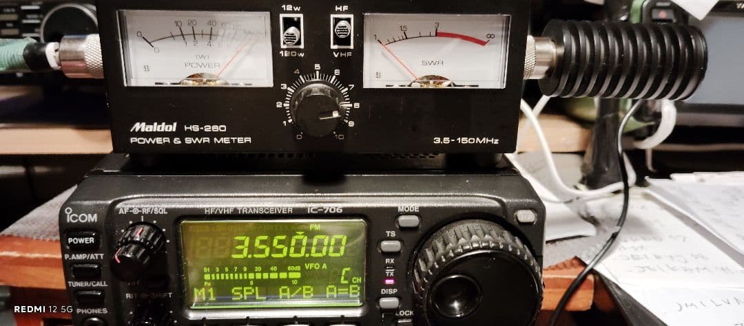 Icom IC-706 HF 50MHz 144MHz無線機