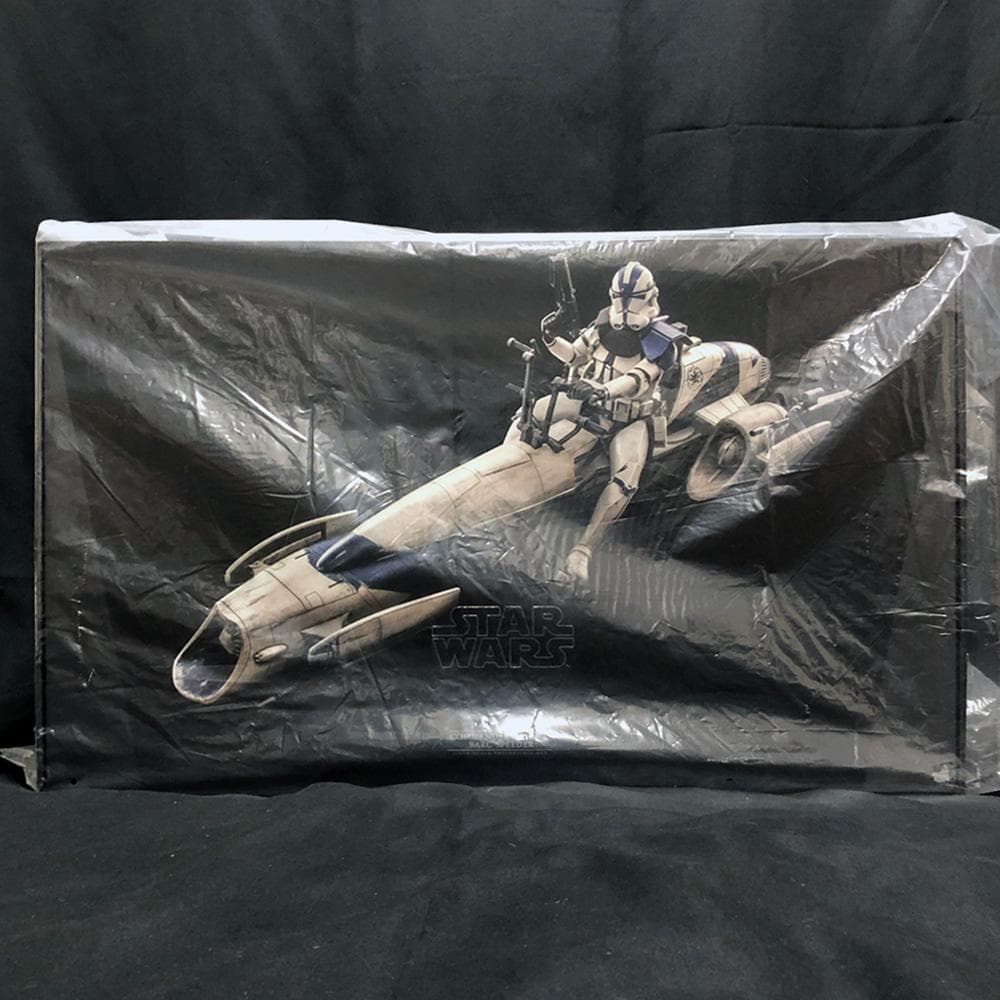 クローン・ウォーズ【コマンダー・アポー＆BARCスピーダー】1/6　ホットトイズ