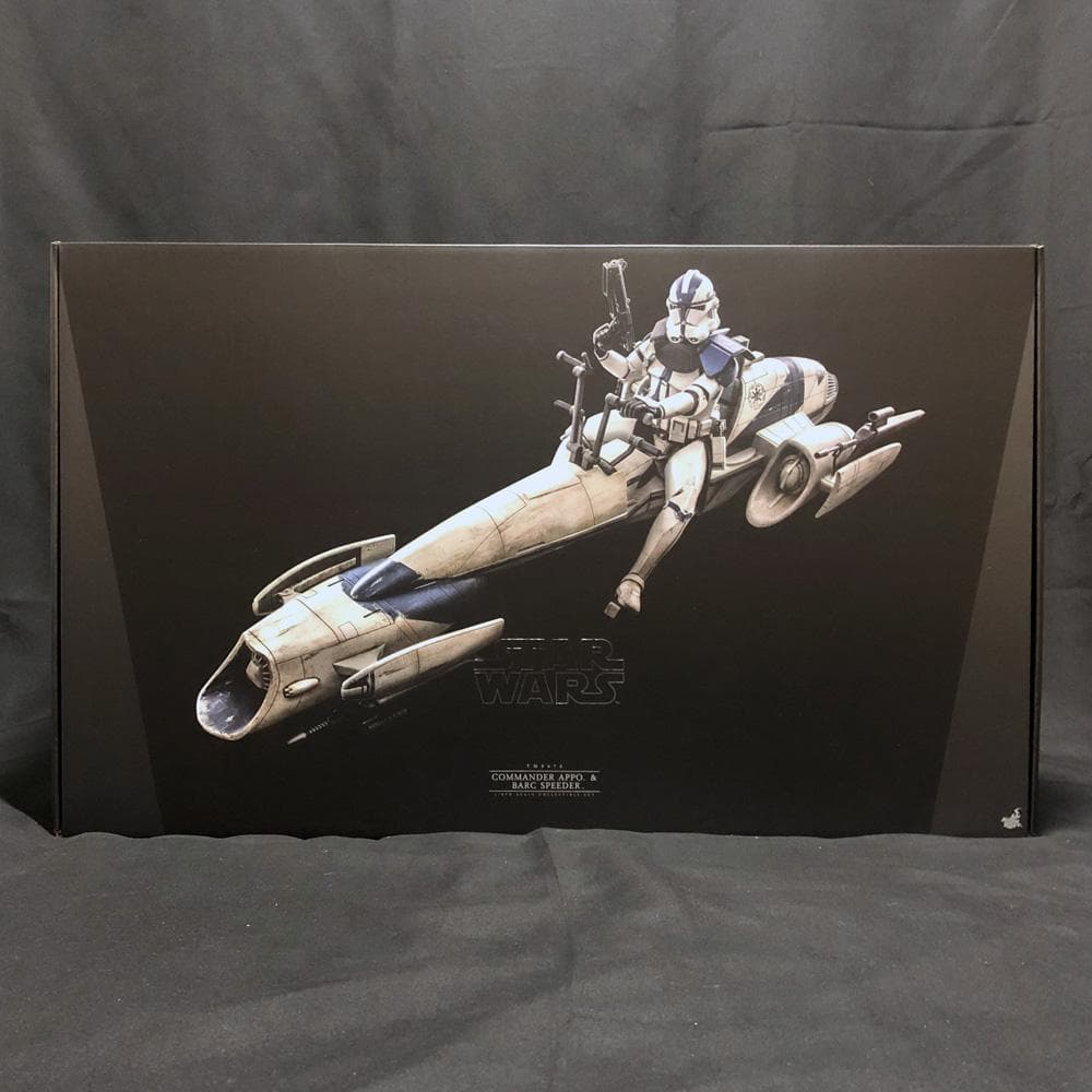 クローン・ウォーズ【コマンダー・アポー＆BARCスピーダー】1/6　ホットトイズ