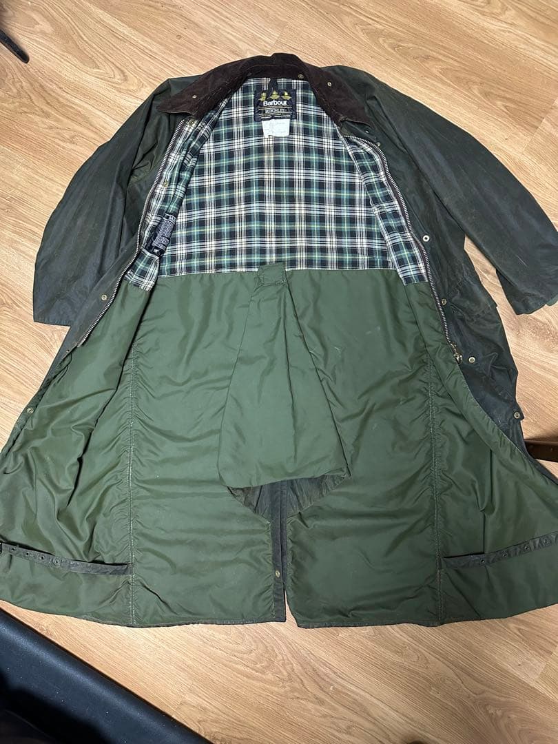 80s バブアー バーレイ バーレー Barbour burghley 42
