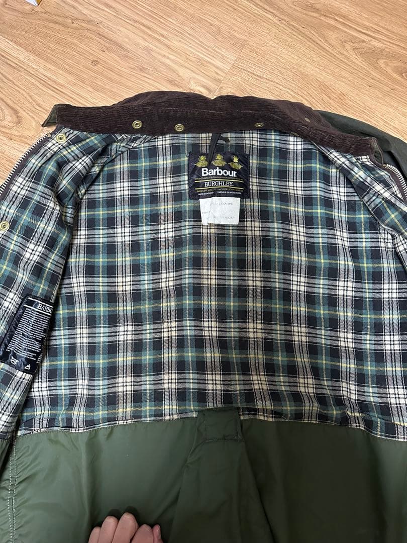 80s バブアー バーレイ バーレー Barbour burghley 42