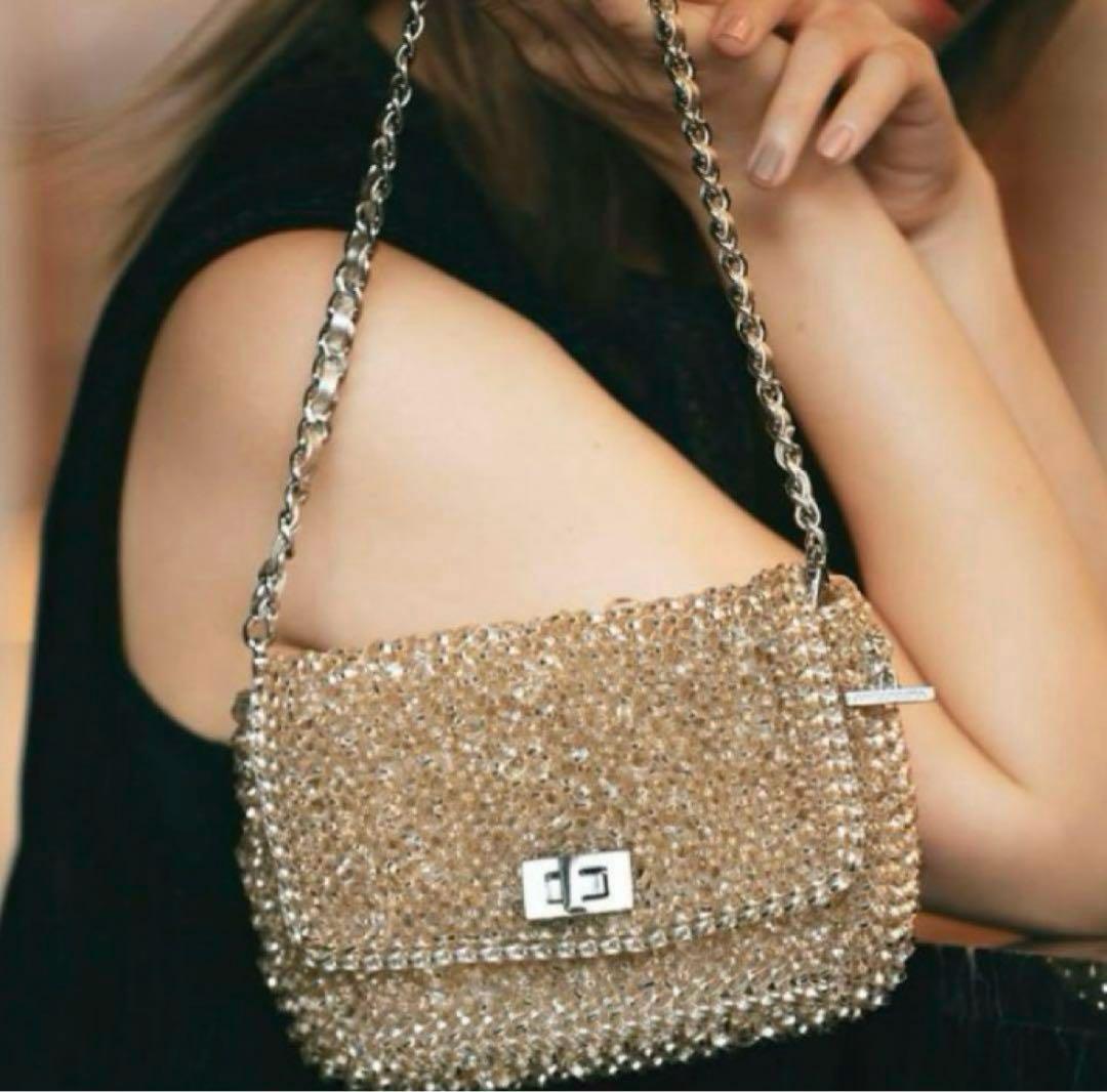 アンテプリマ バッグ ルッケット ターンロック　ゴールド