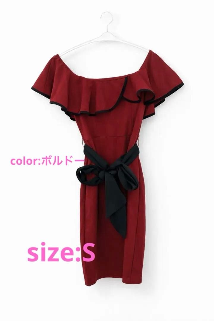 ※本日値下げ ドレスとリボン付き高ヒールのセット