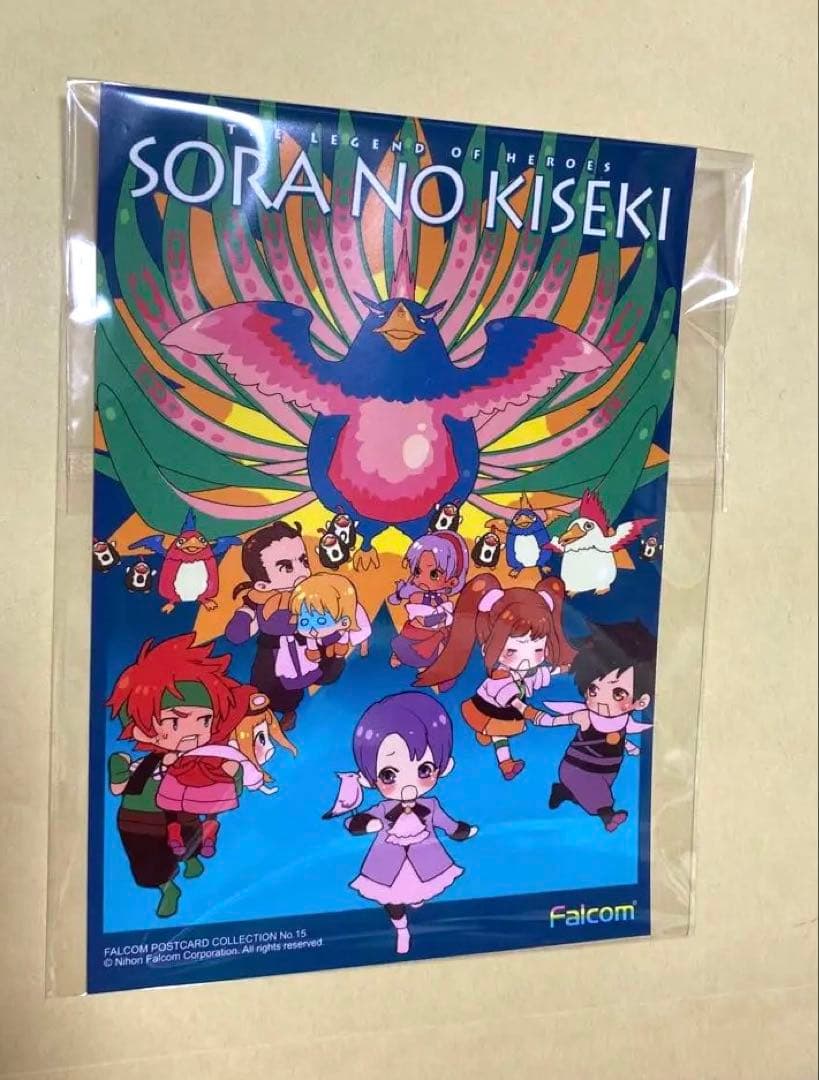 レア 2008年 日本ファルコム ゲーム ポストカード 8枚 まとめ売り