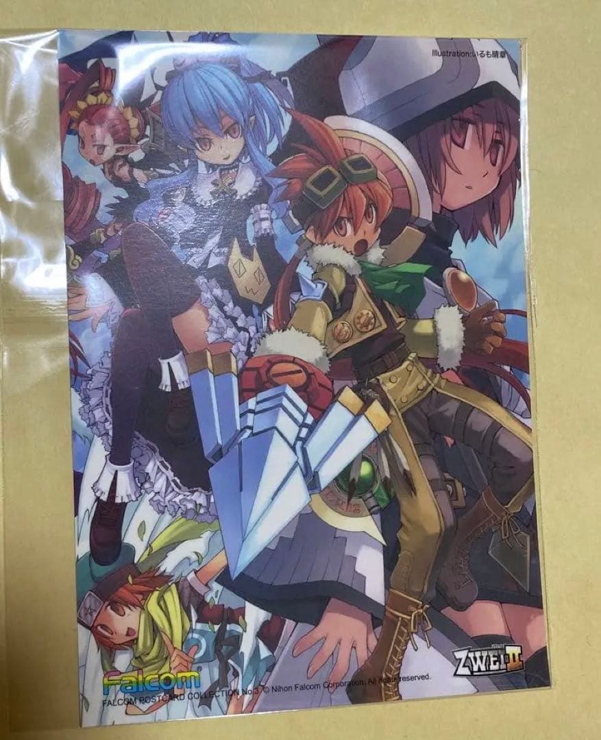 レア 2008年 日本ファルコム ゲーム ポストカード 8枚 まとめ売り