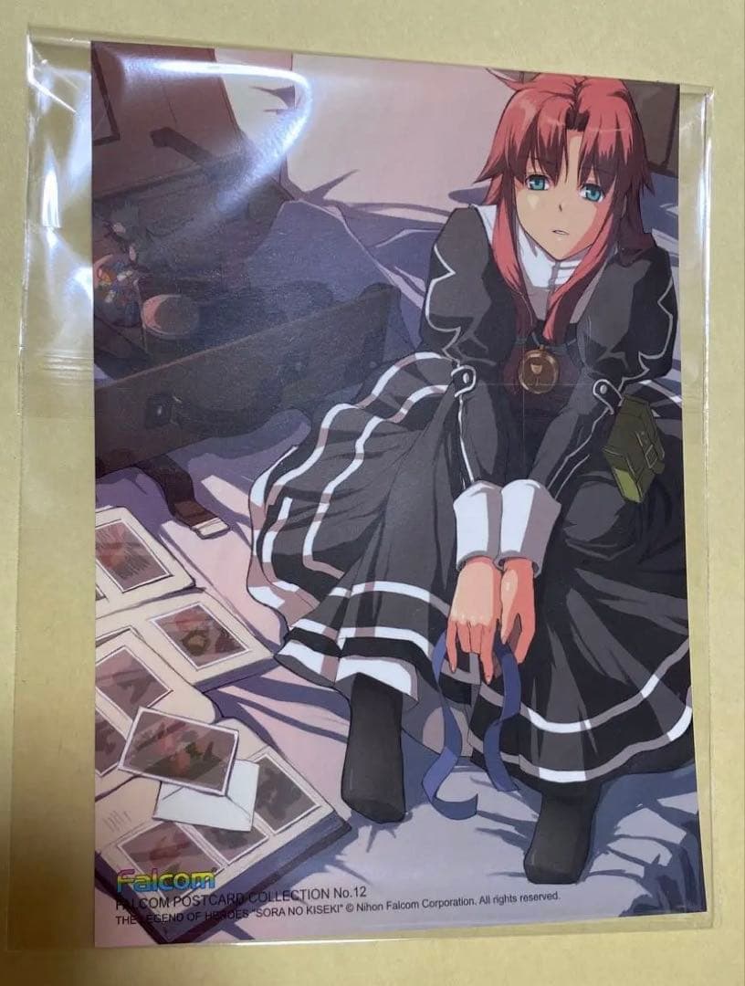 レア 2008年 日本ファルコム ゲーム ポストカード 8枚 まとめ売り