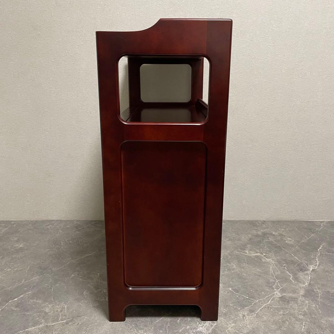 オールドカリモク　キャビネット　電話台 FAX台　花台 古家具　ヴィンテージ