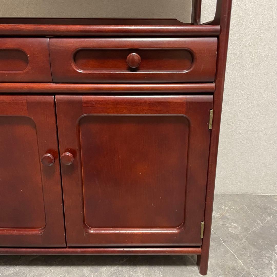 オールドカリモク　キャビネット　電話台 FAX台　花台 古家具　ヴィンテージ