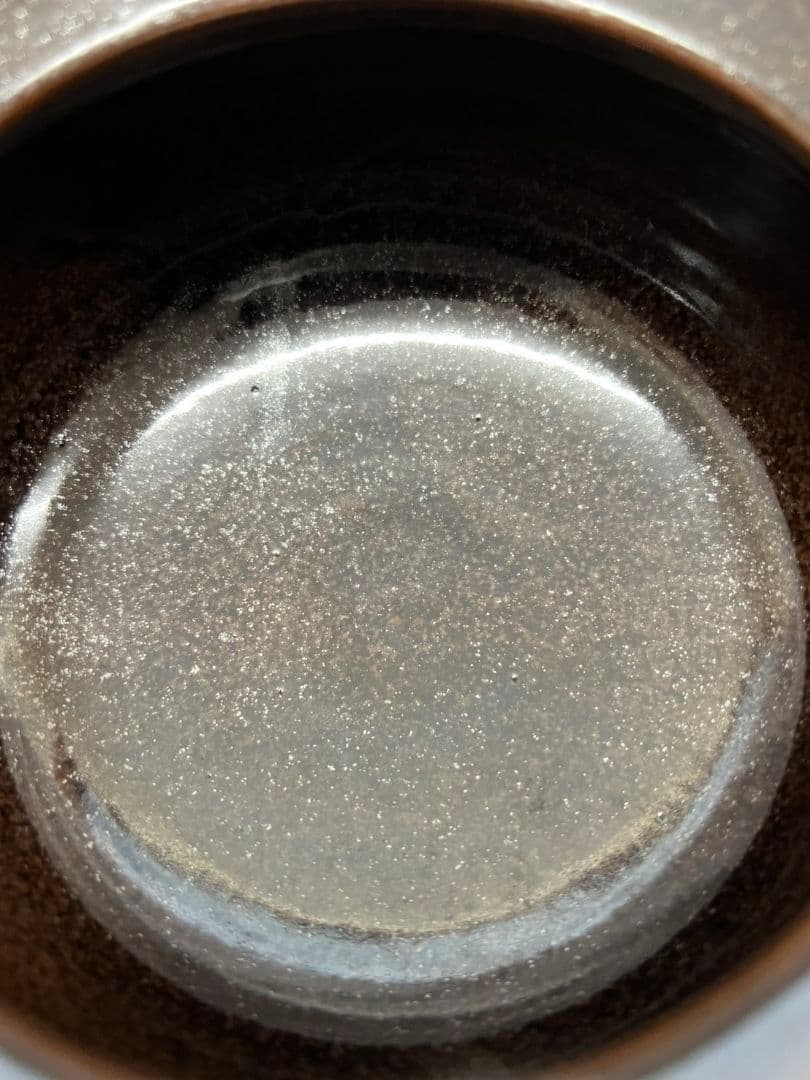 膳所焼 エフゴ建水 陽炎園(かげろうえん) 茶道具