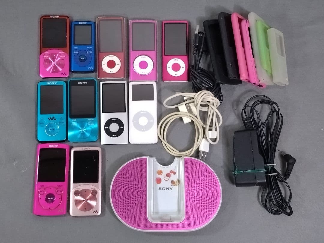 SONY ソニー ウォークマン iPod スピーカー コード多数　ジャンク