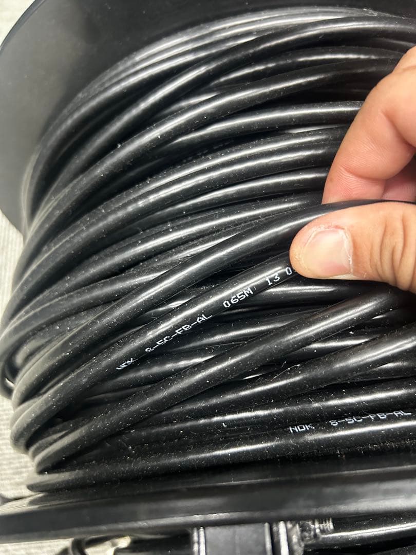 SDIケーブル　100m ドラム