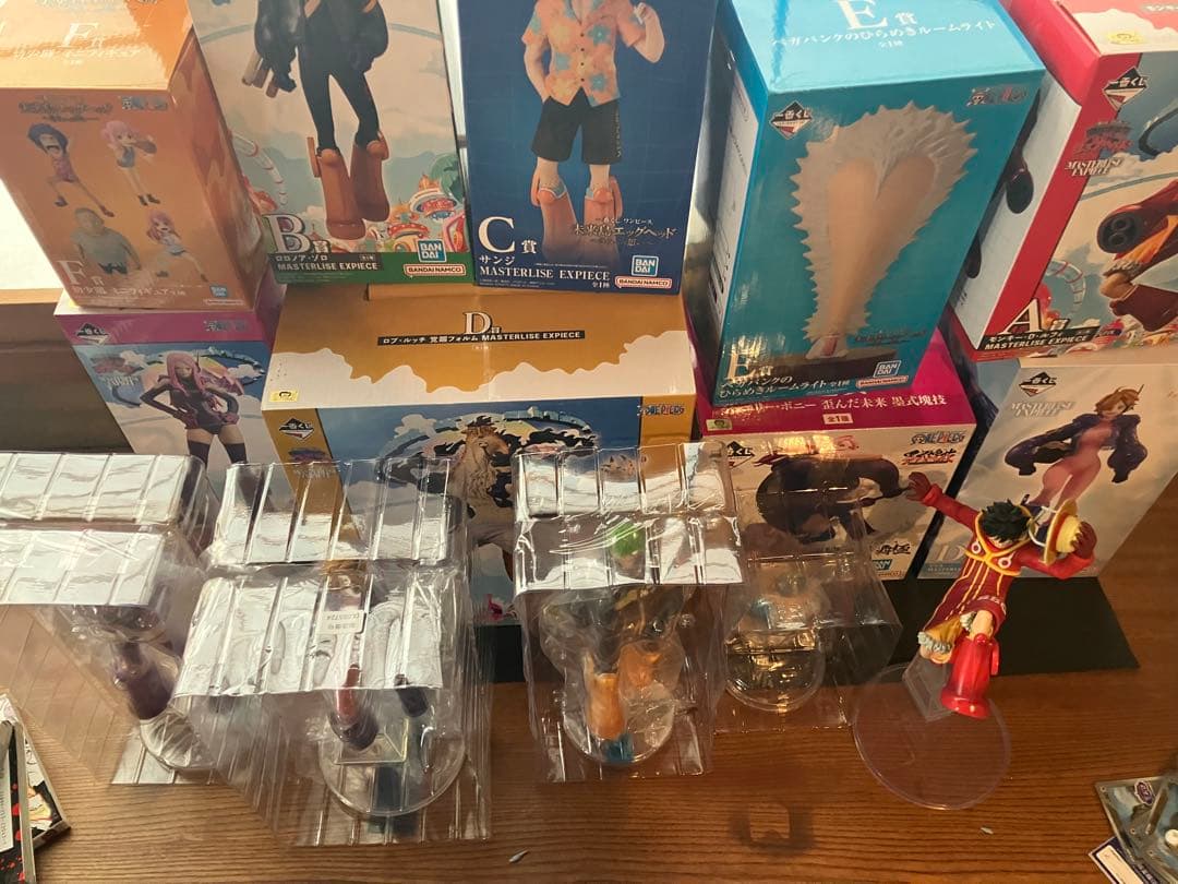 ワンピース 一番くじ フィギュア 未来ヘッド　フィギュアまとめ売り　９点