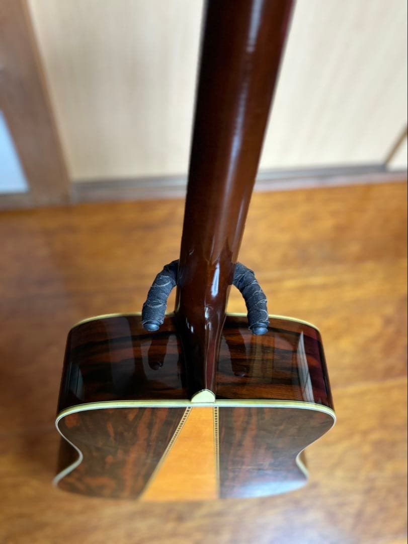 モーリスw40ジャパンヴィンテージハカランダ、ハードケース付　morrisアコギ