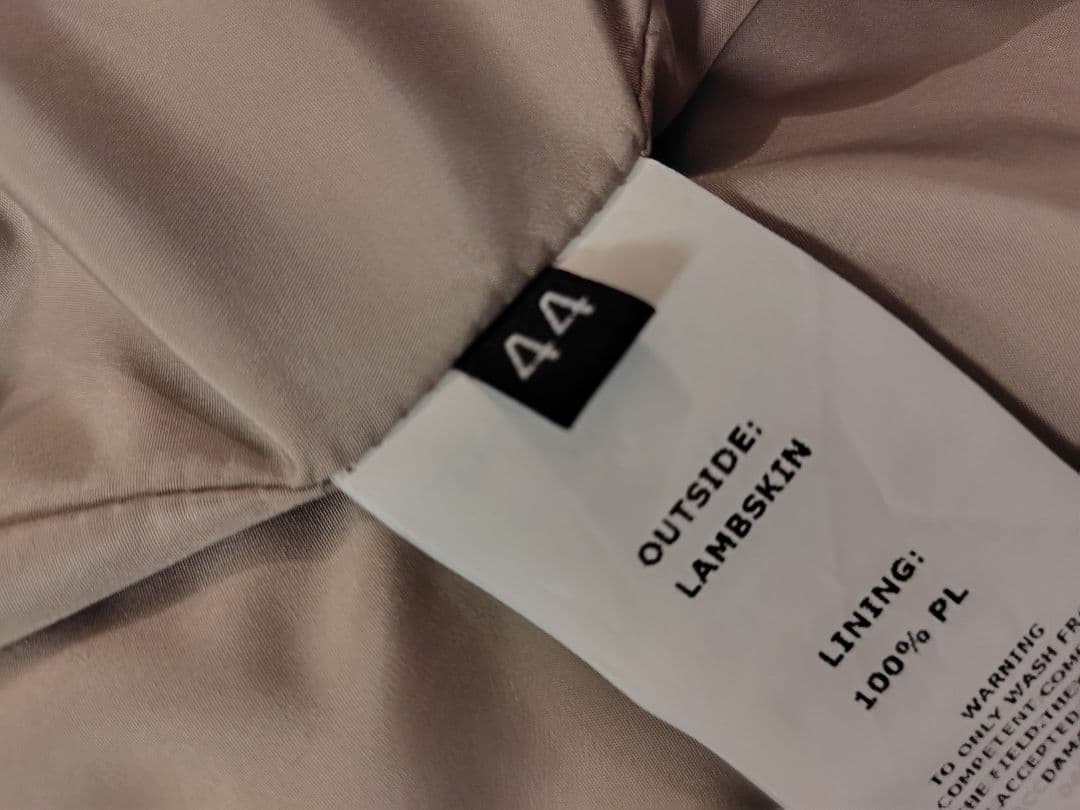 EMMETT 【JURI/ユリ】レザージャケット