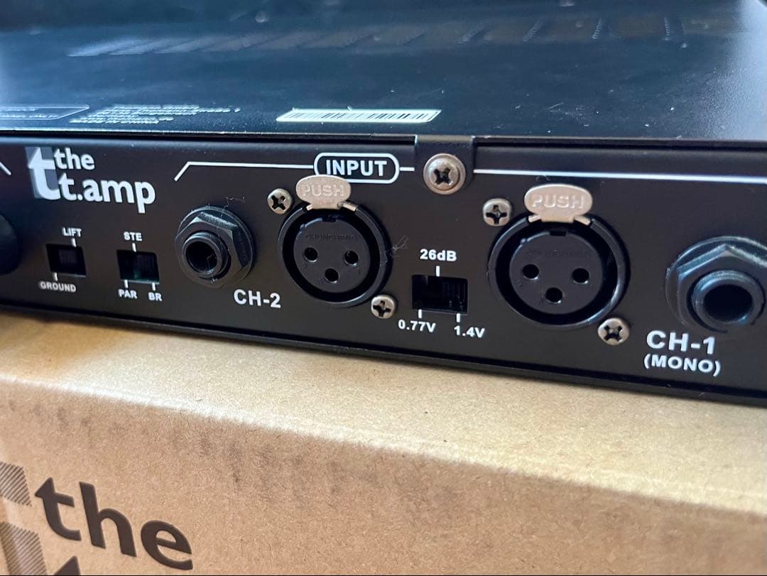 【美品】Thomann S-100 MKII S-100mk2 パワーアンプ