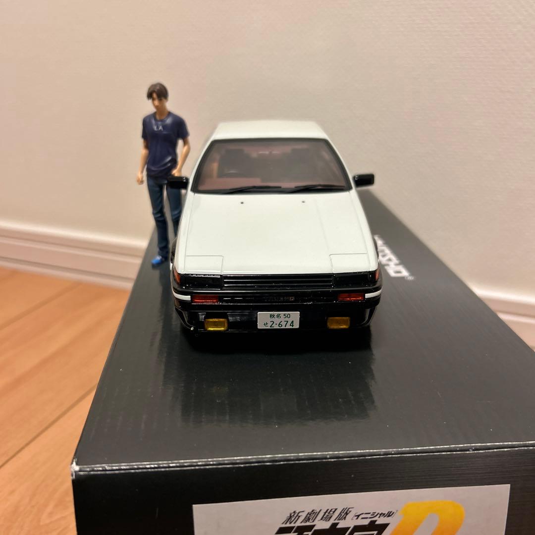 藤原とうふ店　AE86 藤原拓海　フィギュア　セット