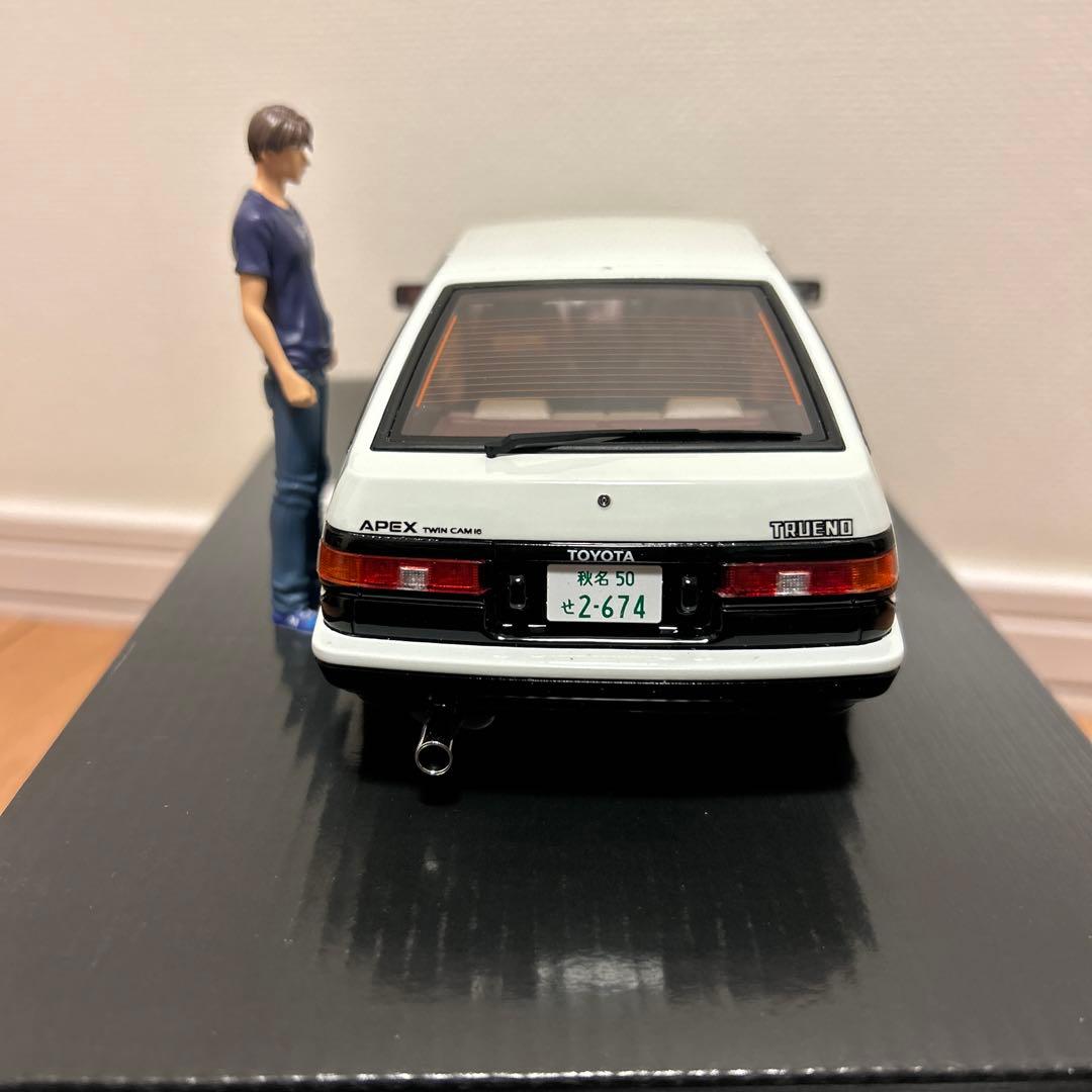 藤原とうふ店　AE86 藤原拓海　フィギュア　セット