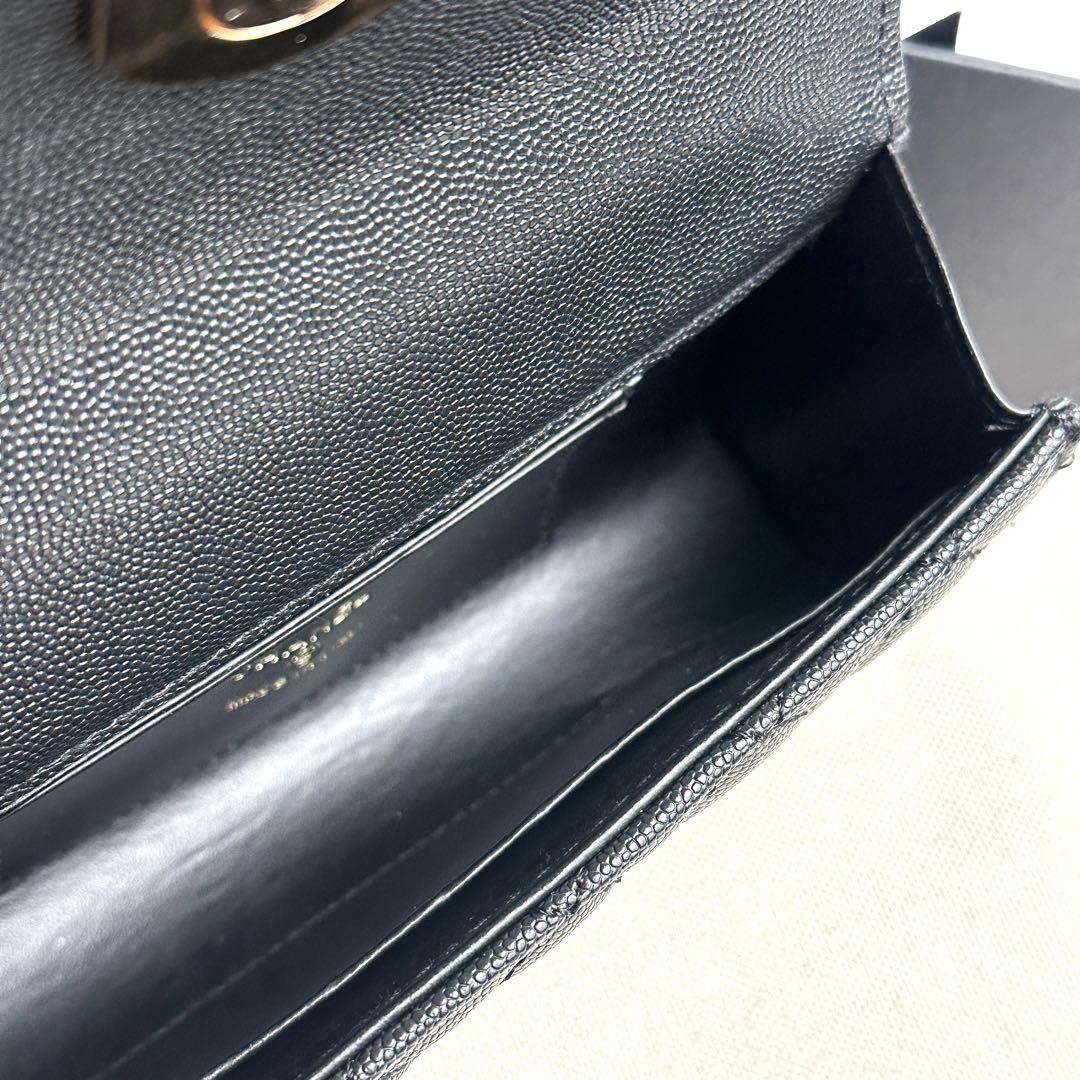 VIP限定 ノベルティ　ショルダーバッグ　ゴールドチェーン　ブラック