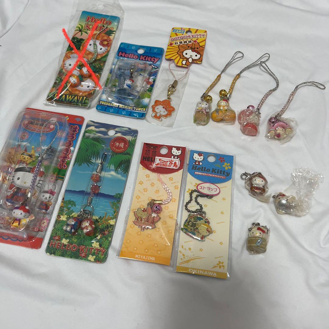 ハローキティ　ご当地キティ ストラップ　根付　まとめ売り