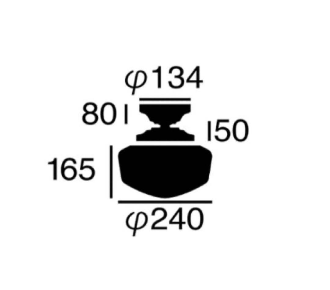 【美品】FLYMEe シーリングランプ アンティーク