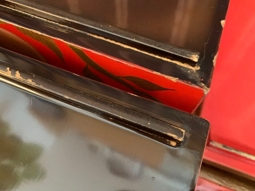 重箱　四段　共箱付