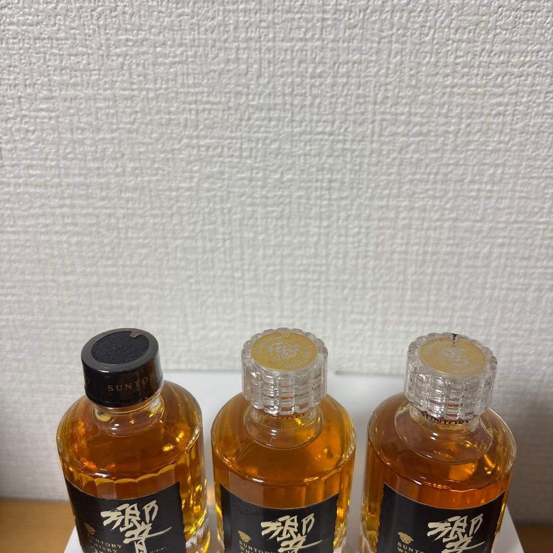 サントリーウイスキー響21年　50ml ミニボトル　3点セット　未開封
