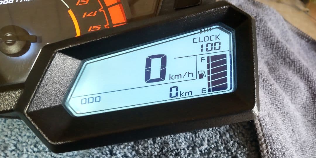 ニンジャ250 後期　スピードメーター　動作品美品　NINJA250