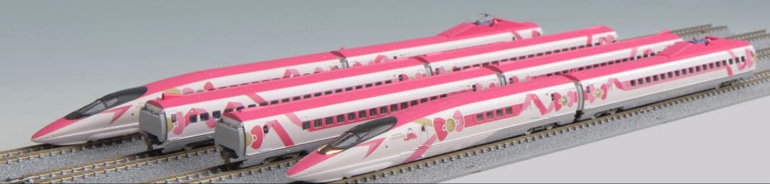 鉄道模型 JR500 7000系 ハローキティー新幹線 8両セット