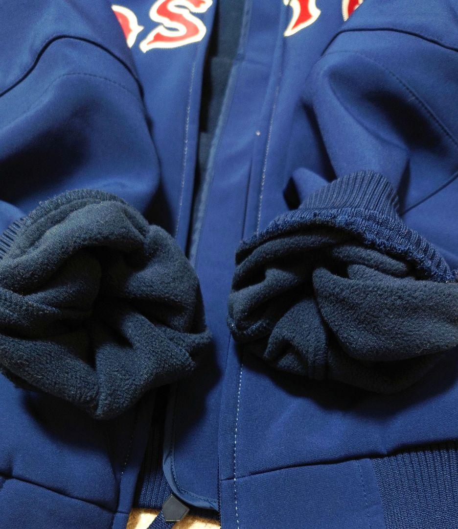 【人気】マジェスティック MLB レッドソックス チームジャケット ネイビー