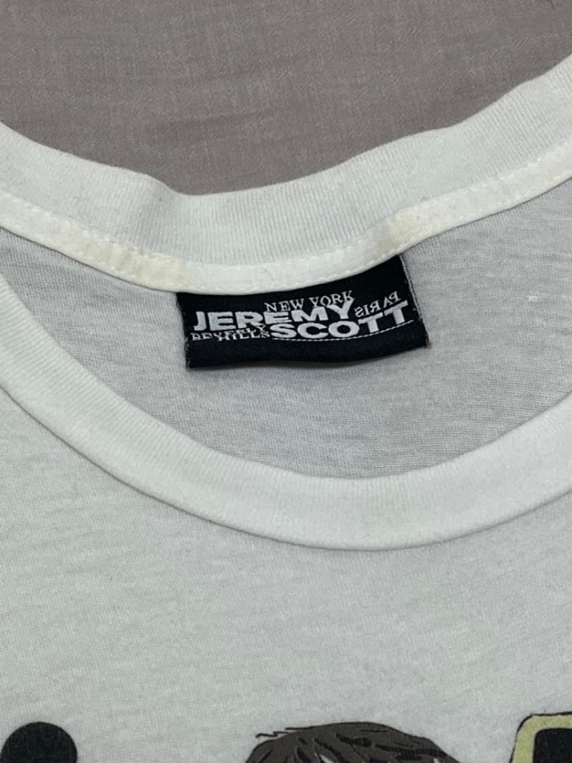 レア JEREMY SCOTT ジェレミースコット i-D DEVON Tシャツ