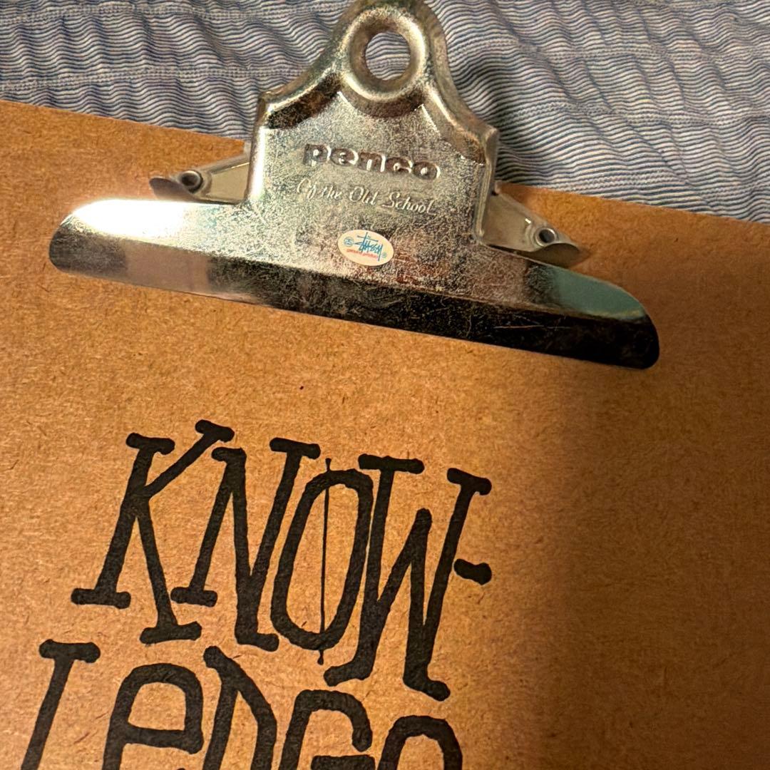 Stussy x penco クリップボード　stussy livin