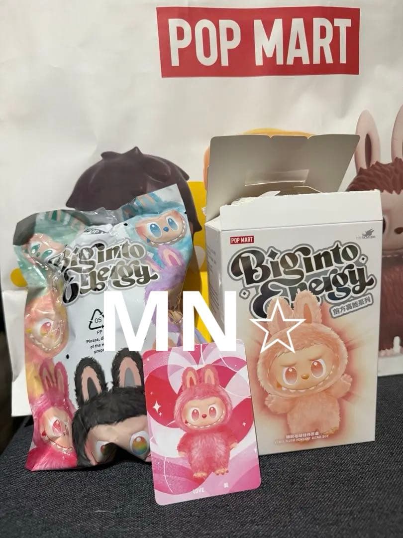 ストラップ POPMART THEMONSTERS BigintoEnergy LOVE