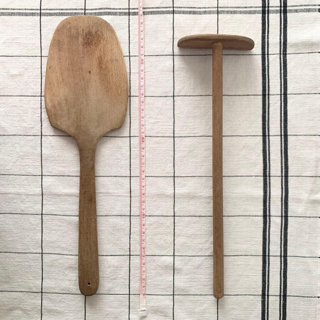 みどりさま専用です。フランスアンティーク 古い木のキッチンツール セット