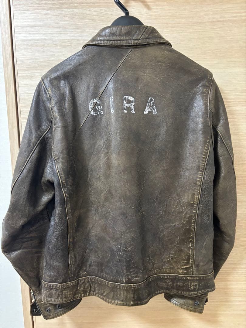 undercoverism ライダースJKT サイズ1 ダメージ加工 GIRA